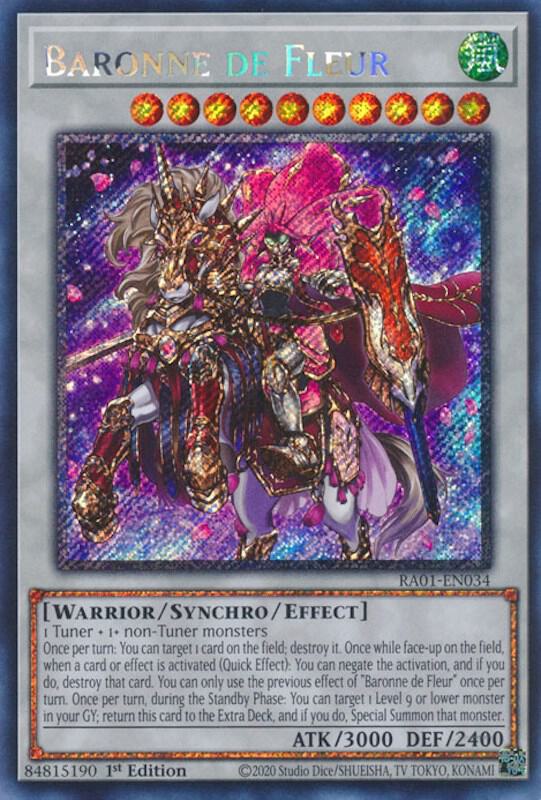 Baronne de Fleur (Platinum Secret Rare) card image