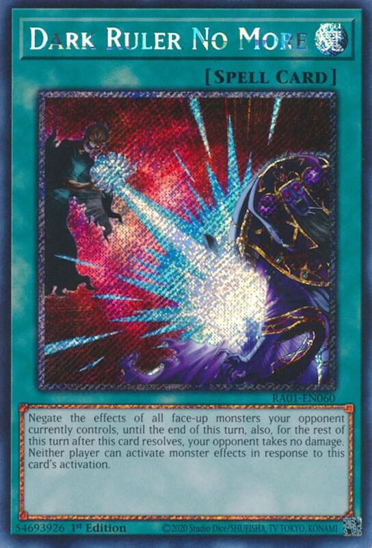 Dark Ruler No More (Platinum Secret Rare) card image