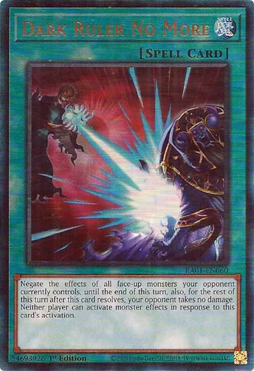 Dark Ruler No More (PUR) card image