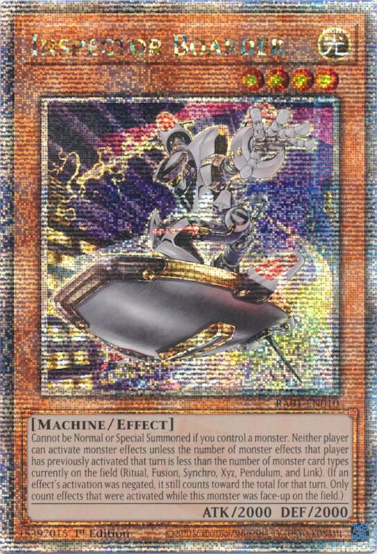 Inspector Boarder (Quarter Century Secret Rare) card image