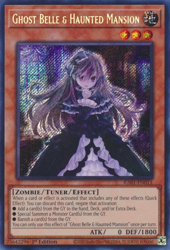 Ghost Belle & Haunted Mansion (Secret Rare) card image