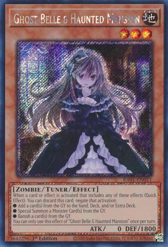 Ghost Belle & Haunted Mansion (Platinum Secret Rare) card image