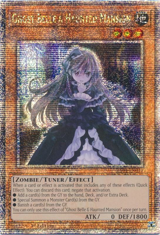 Ghost Belle & Haunted Mansion (Quarter Century Secret Rare) card image