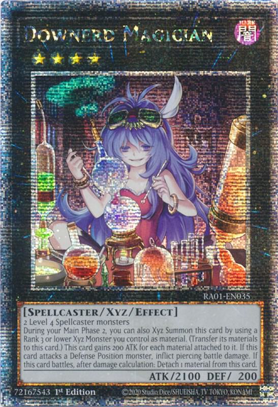 Downerd Magician (Quarter Century Secret Rare) card image