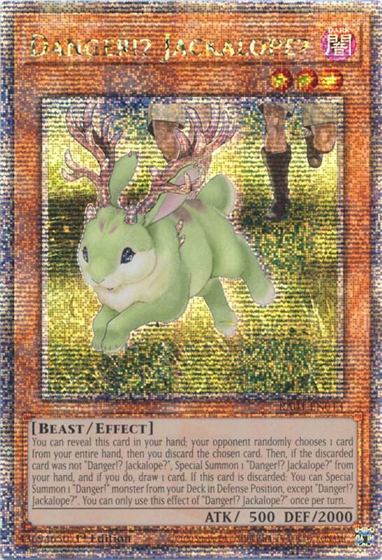Danger!? Jackalope? (Quarter Century Secret Rare) card image