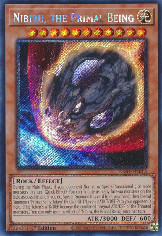Nibiru, the Primal Being (Platinum Secret Rare) card image