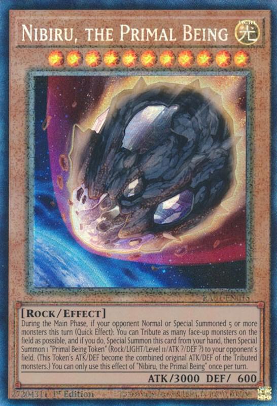 Nibiru, the Primal Being (PCR) card image