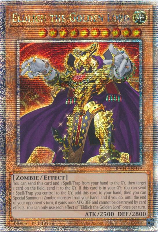 Eldlich the Golden Lord (Quarter Century Secret Rare) card image