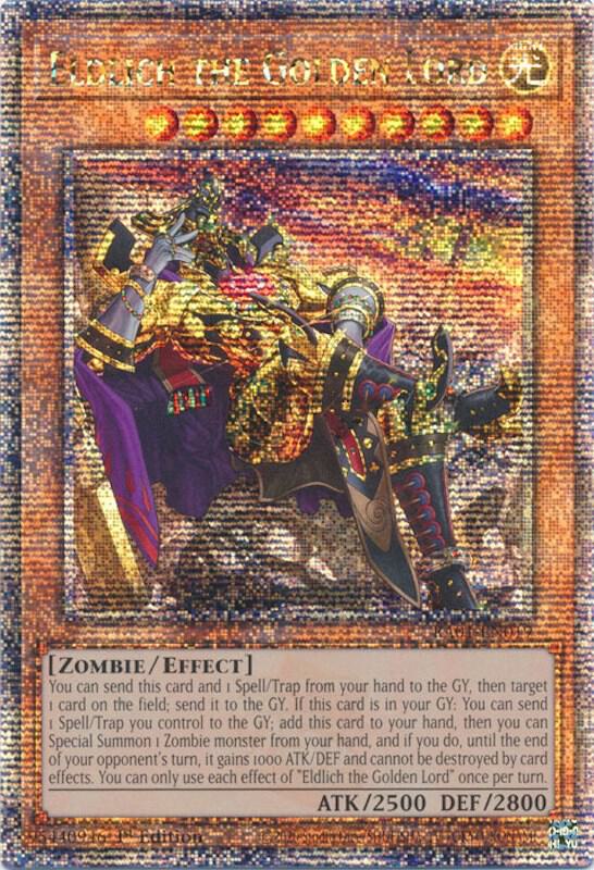Eldlich the Golden Lord (Alternate Art) (Quarter Century Secret Rare) card image
