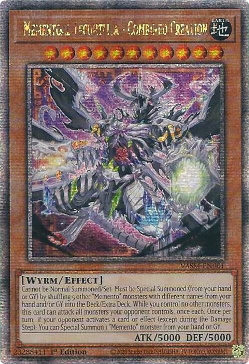 Mementoal Tecuhtlica - Combined Creation (Quarter Century Secret Rare) card image