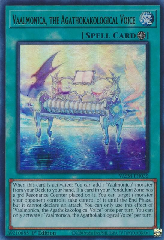 Vaalmonica, the Agathokakological Voice card image