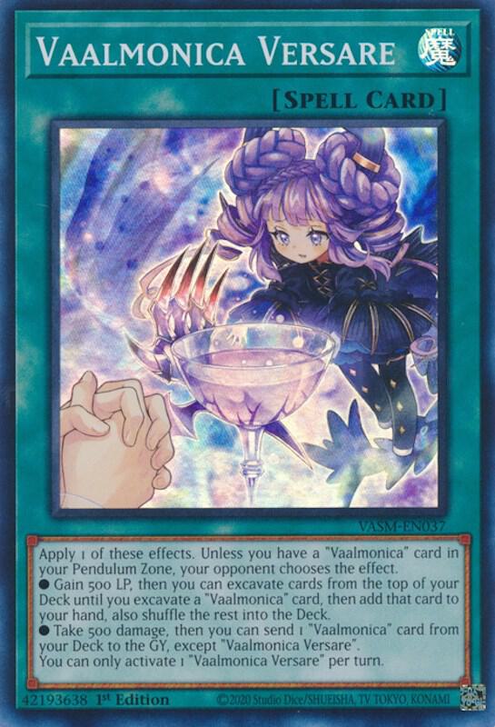 Vaalmonica Versare card image