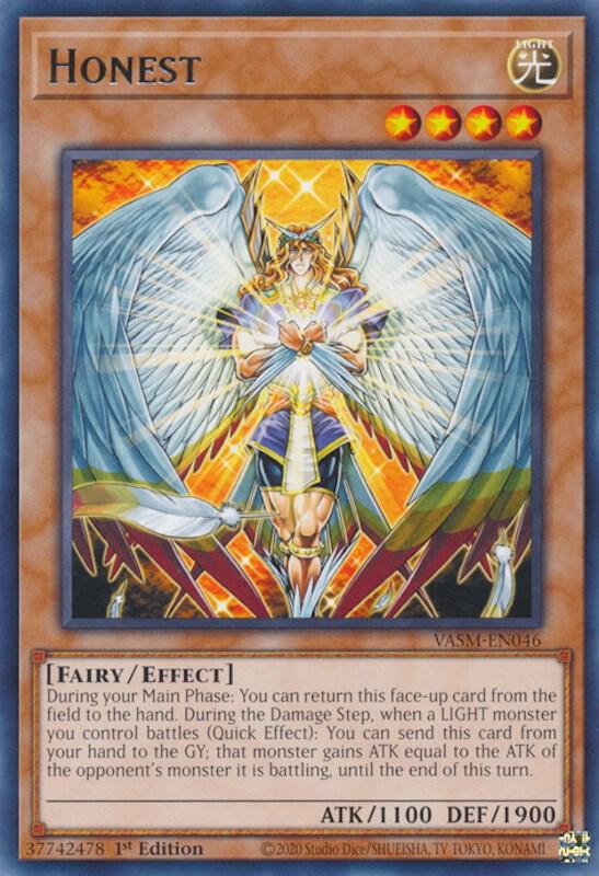 Honest card image