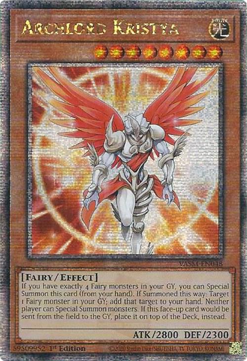 Archlord Kristya (Quarter Century Secret Rare) card image