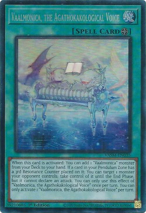 Vaalmonica, the Agathokakological Voice (CR) card image
