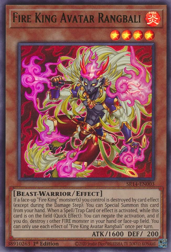 Fire King Avatar Rangbali card image