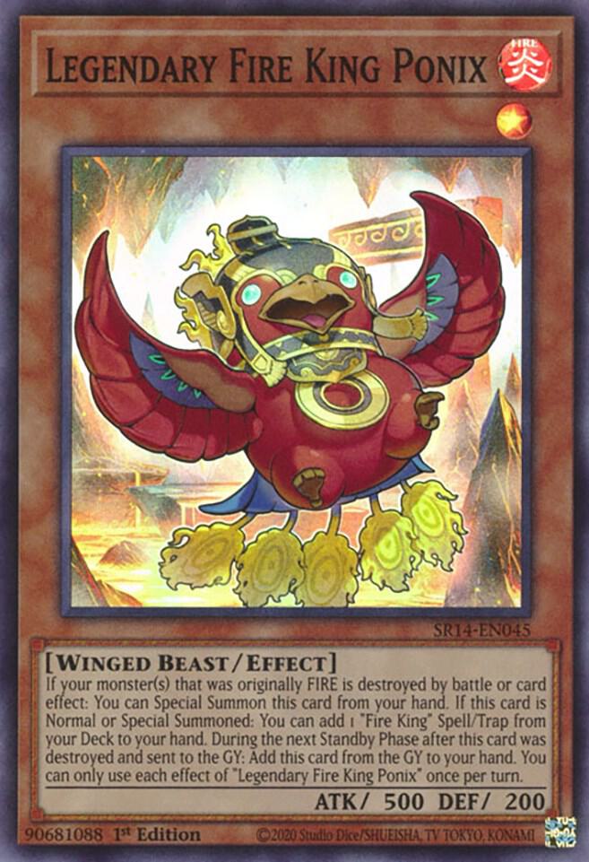 Legendary Fire King Ponix card image