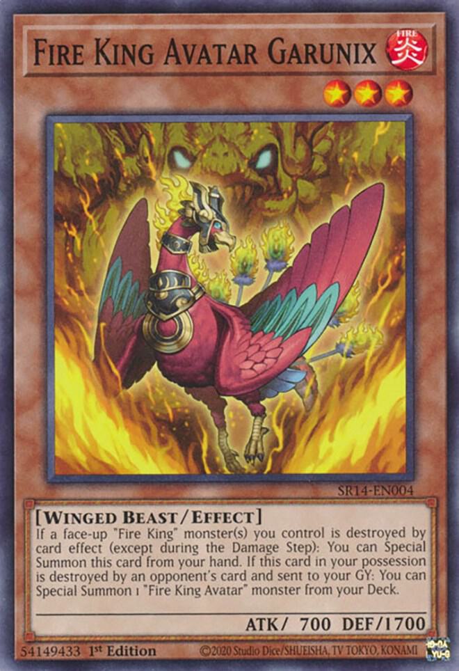 Fire King Avatar Garunix card image