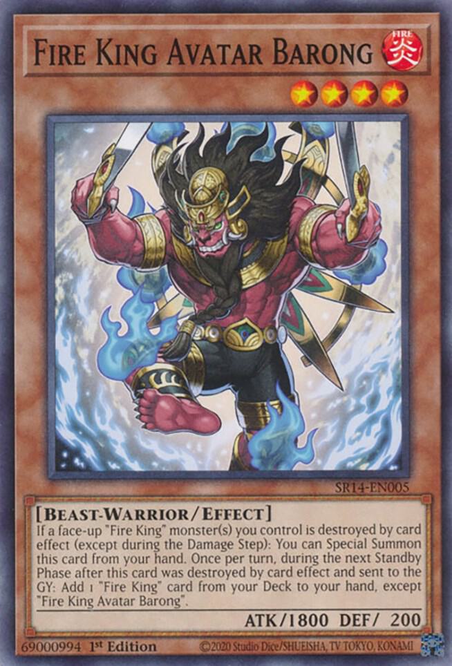 Fire King Avatar Barong card image