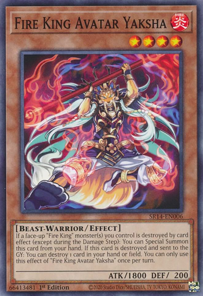 Fire King Avatar Yaksha card image