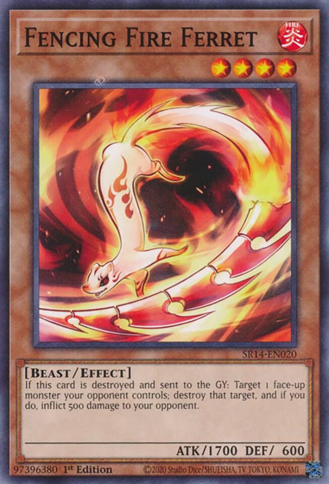Fencing Fire Ferret card image