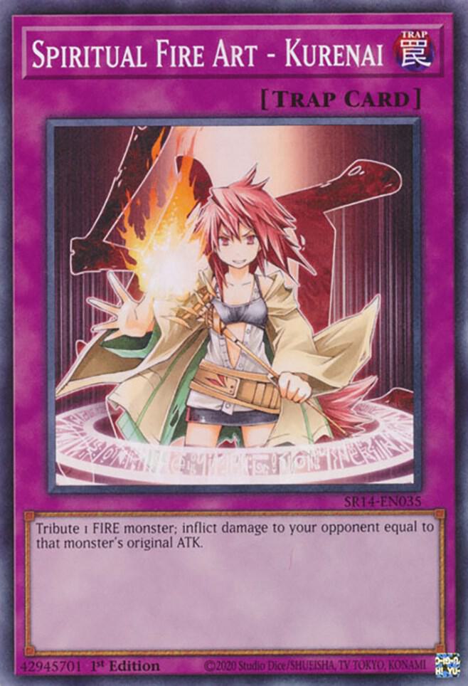 Spiritual Fire Art - Kurenai card image
