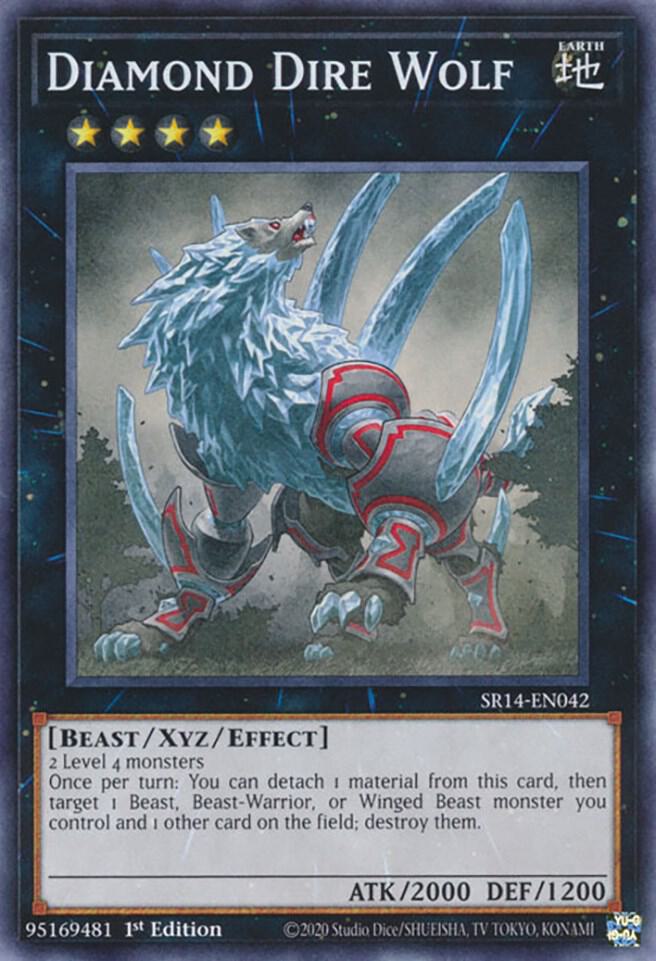 Diamond Dire Wolf card image