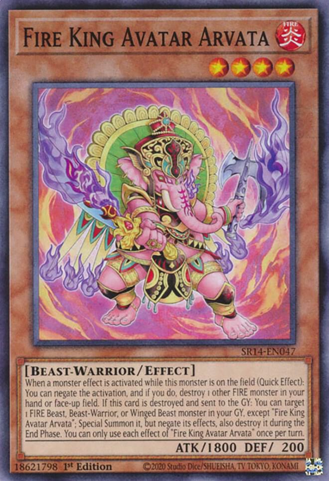 Fire King Avatar Arvata card image