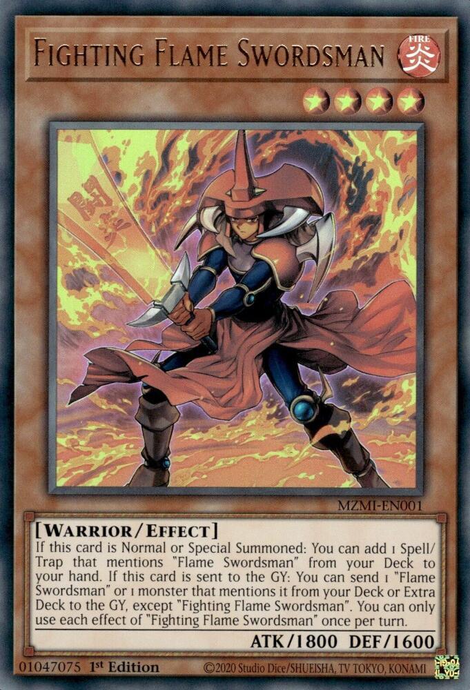 Fighting Flame Swordsman card image