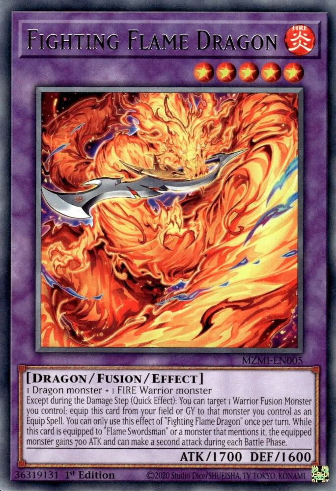 Fighting Flame Dragon card image