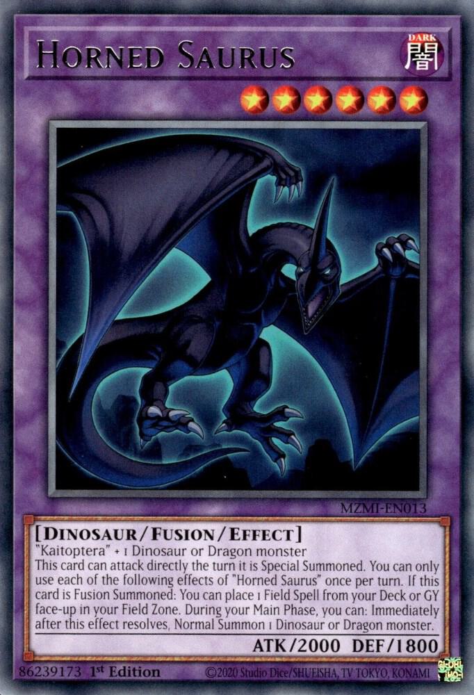 Horned Saurus card image
