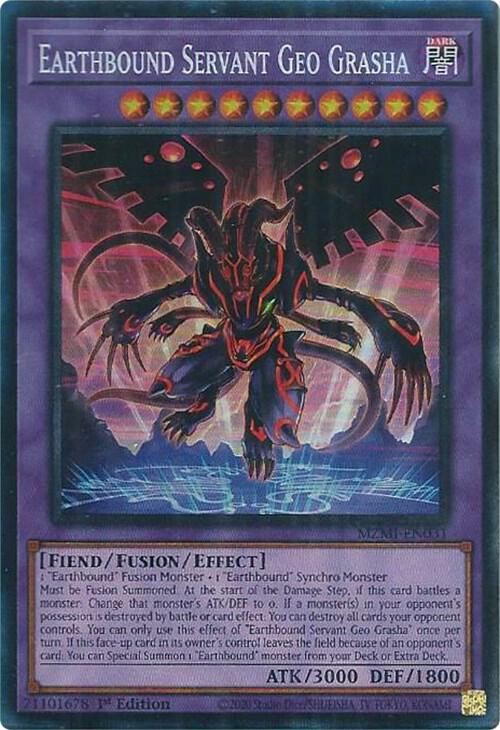 Earthbound Servant Geo Grasha (CR) card image