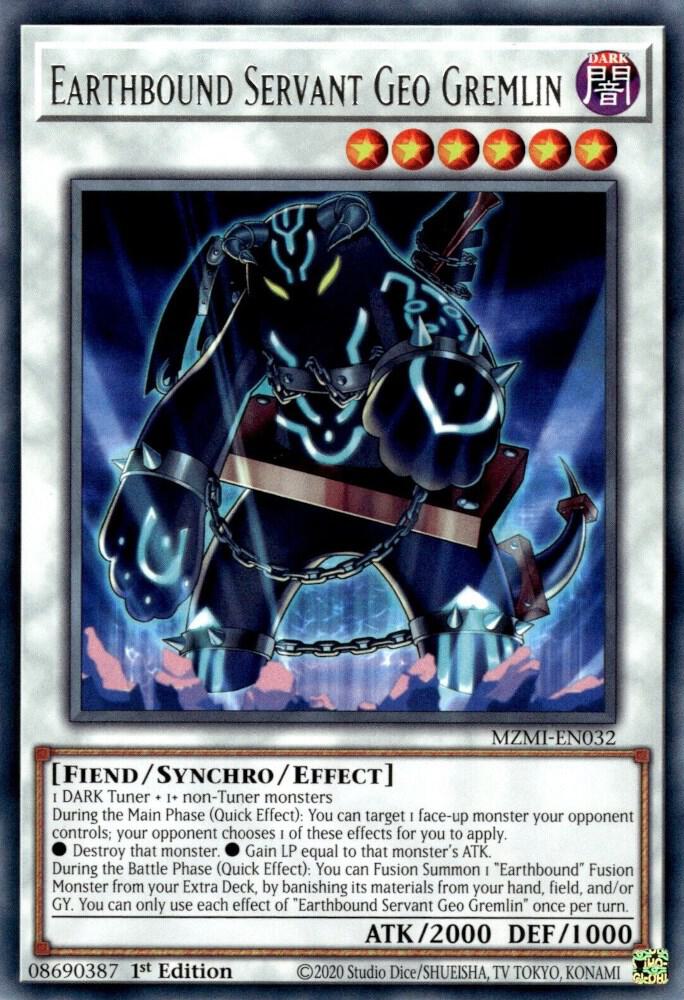 Earthbound Servant Geo Gremlin card image