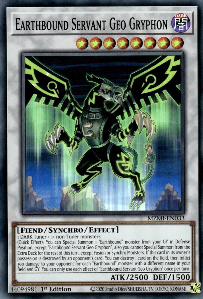 Earthbound Servant Geo Gryphon card image