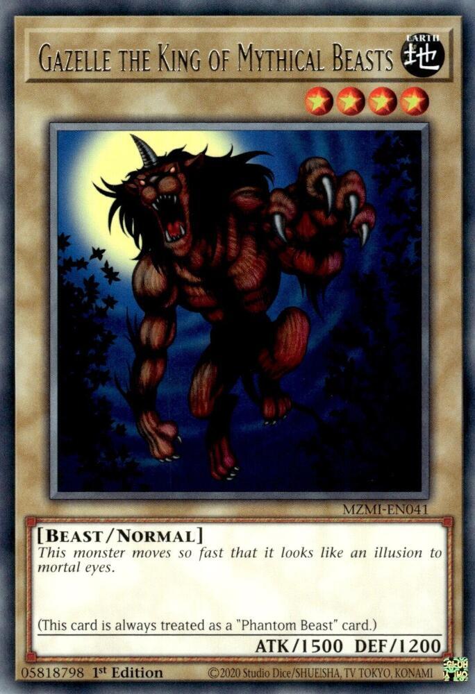 Gazelle the King of Mythical Beasts card image