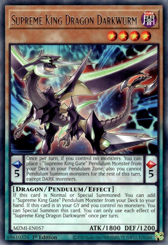 Supreme King Dragon Darkwurm card image