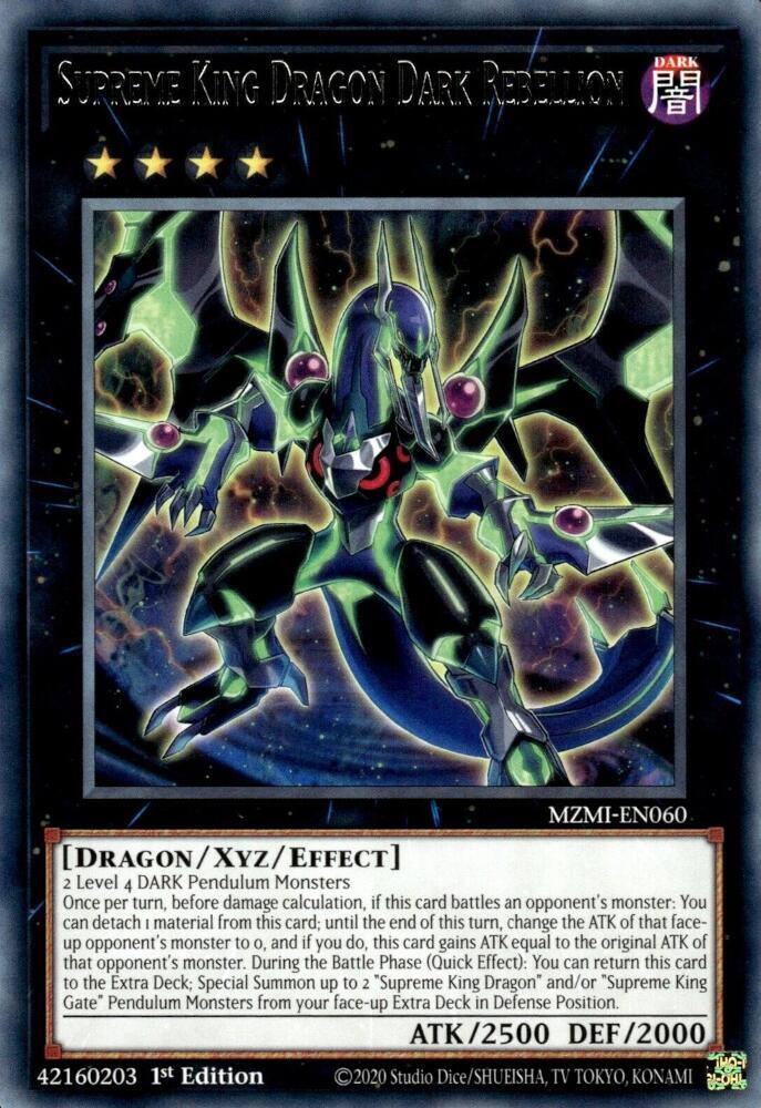 Supreme King Dragon Dark Rebellion card image
