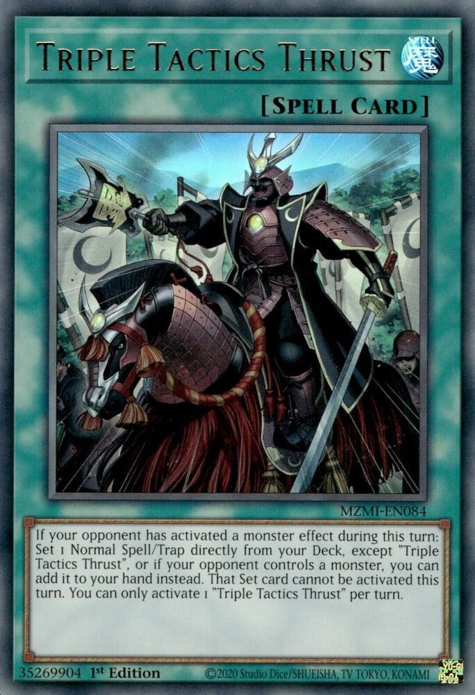 Triple Tactics Thrust card image