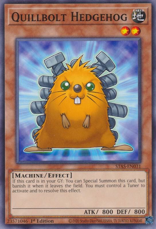 Quillbolt Hedgehog card image