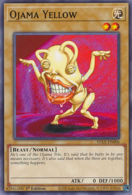 Ojama Yellow card image