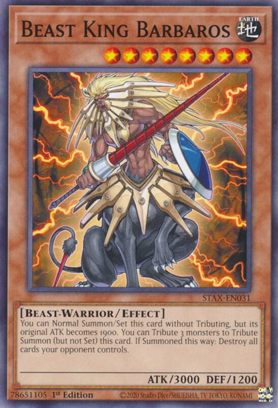 Beast King Barbaros card image