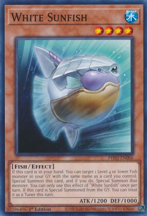 White Sunfish card image