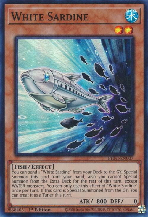 White Sardine card image