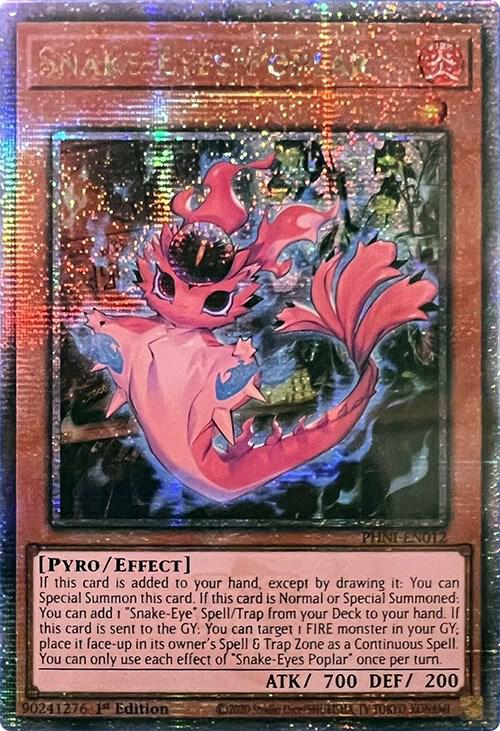Snake-Eyes Poplar (Quarter Century Secret Rare) card image
