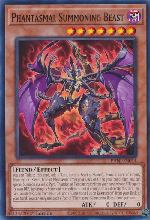 Phantasmal Summoning Beast card image
