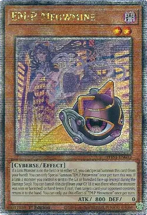 EM:P Meowmine (Quarter Century Secret Rare) card image