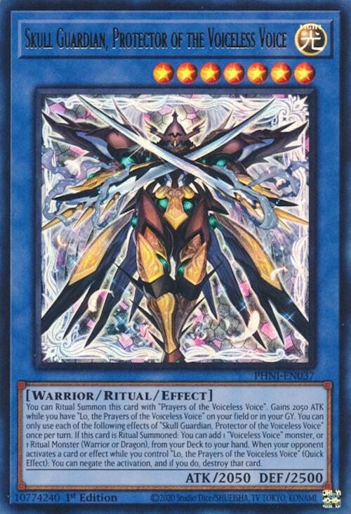 Skull Guardian, Protector of the Voiceless Voice card image