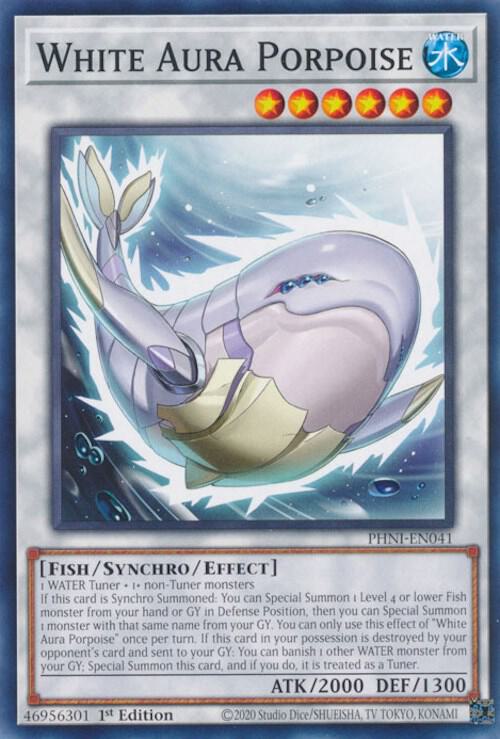 White Aura Porpoise card image