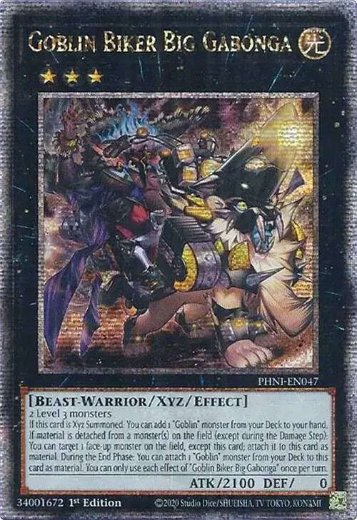 Goblin Biker Big Gabonga (Quarter Century Secret Rare) card image