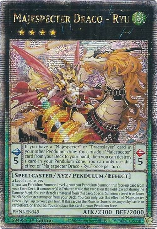 Majespecter Draco - Ryu (Quarter Century Secret Rare) card image